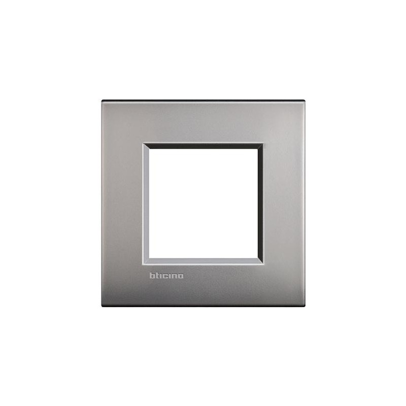 BTICINO LIVINGLIGHT PLACCA AIR 2 MODULI LNC4803NK