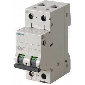 Siemens Circuit breaker 1+N 2 modules 6A 4500K...