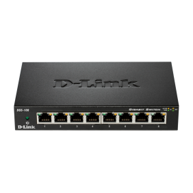 Dlink 8-port 10/100/1K METALBOX 870 DGS-108 Switch