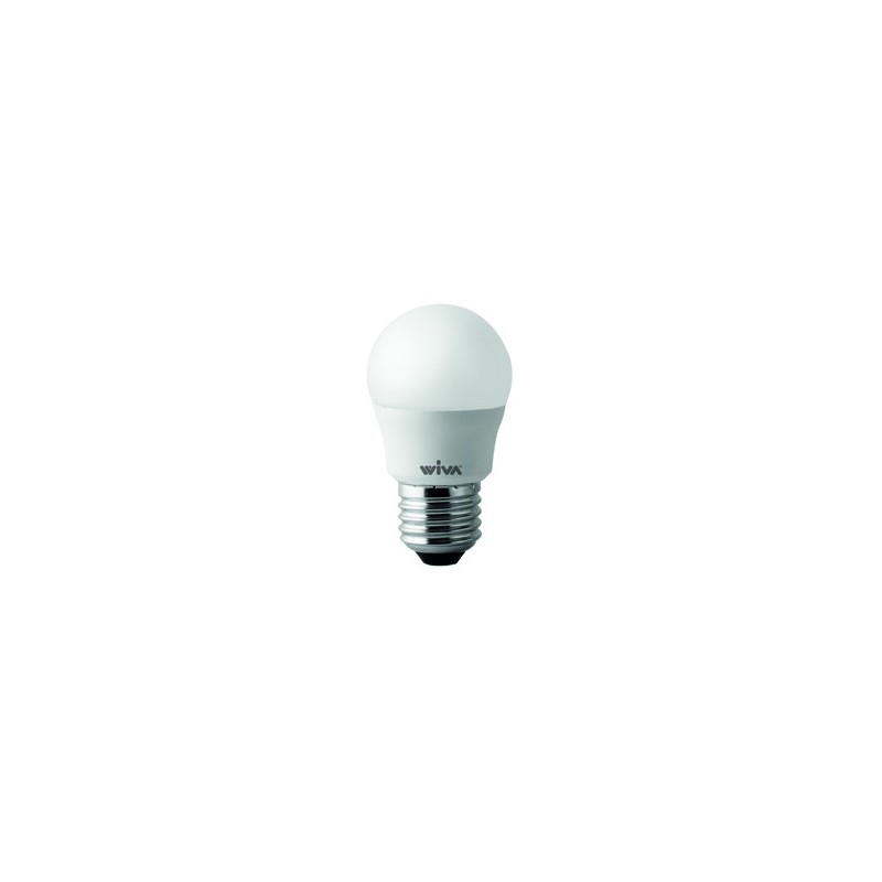 Lampada Wiva a LED E27 4W SFERA 3000K luce calda 12100221