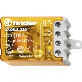 Relé interruptor de impulsos Finder 230V 27058230