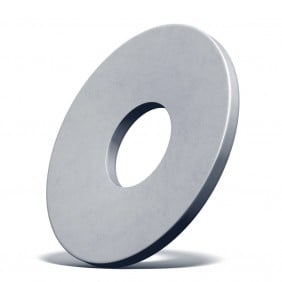Washer Fischer U, diameter 10, in stainless steel 28 x 2,0 00079726