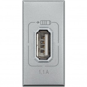 Presa Caricatore USB Bticino Axolute 1100 mA...