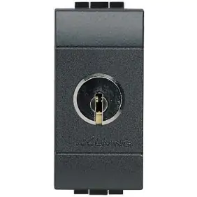 Bticino Livinglight switch with key 16A L4012