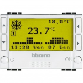 Bticino Livinglight Programmable Thermostat N4451