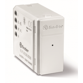 Dimmer Empotrable Finder YESLY 200W Bluetooth Blanco 15718230B200