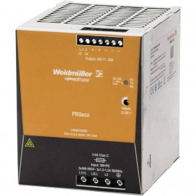 Alimentatore switching Weidmuller PRO ECO 480W 24VDC 20A 1469550000