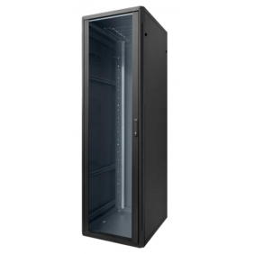 Floor-standing Cabinet Item Rack 19 24 Units 600X600X1185 Black 20150N
