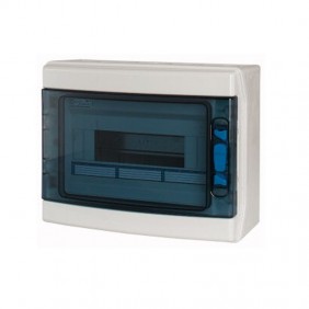 Eaton IKA wall-mounted switchboard 12 modules IP65 transparent door 174206