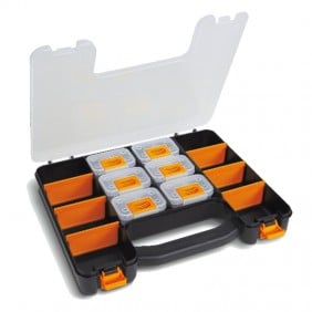 Suitcase organizer Beta with 6 trays removable dividers 020800060