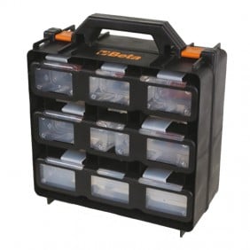 Suitcase organizer Beta with 12 trays, removable empty 020800000