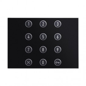 Module Numeric Keypad Urmet Alpha Black 1168/46