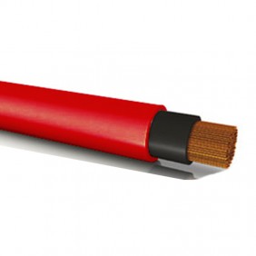 Cable fotovoltaico flexible unipolar 1X4MMQ Rojo