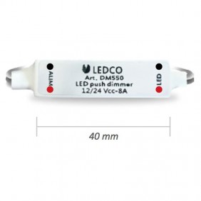 Controlador Mini Regulador de empuje Ledco para el control de la luz de tira de led DM550