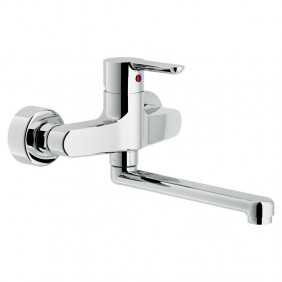 Nobili wall mounted sink mixer chromed AB87115 CR