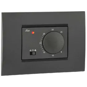 Vemer KEO-A room Thermostat flush-mounted 230V...