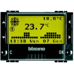 Bticino Livinglight Programmable Thermostat L4451