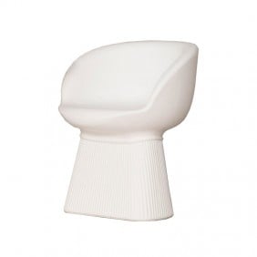 Chaise de Jardin MALLORCA à 60 couleur Blanc MOBMA060BXNW