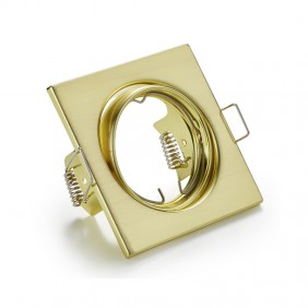 Downlight square recessed adjustable we can provide and advise GU10 color GOLD 400619OR-GU10