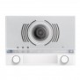 Frontalino Urmet Alpha per modulo audio/video con 2 tasti Bianco 1168/142W