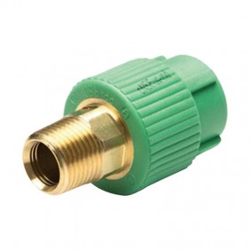 Conexión M Aquatherm D 25 X 1/2" rosca de latón 0021311