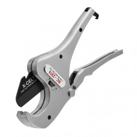 The cutter has a ratchet, Ridgid RC-2375 for plastic pipes of 12-63mm 30088