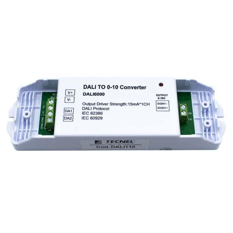 Signal converter Tecnel DALI TO 0-10vdc DALI110