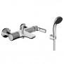 Mixer for the Bathtub Theorem the GOODLIFE with wall mounted shower 86150110341