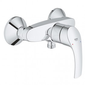 Grifo mezclador para Ducha Grohe EUROSMART montado en la pared Cromo 33555002