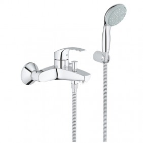 Grifo mezclador para Bañera y Ducha Grohe EUROSMART Chrome 33302002