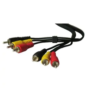 Cable audio-video Melchioni 3RCA 3RCA 1.5 m 149000192