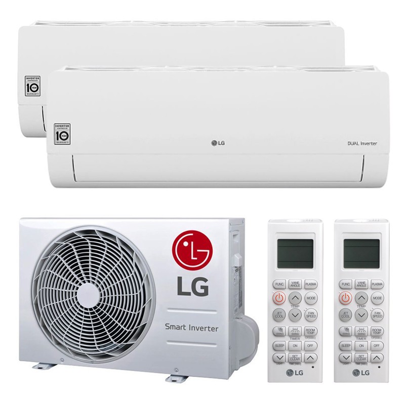 Klimaanlage Dual Split LG FREI SMART 12000+12000BTU WIFI R32 A++/A+