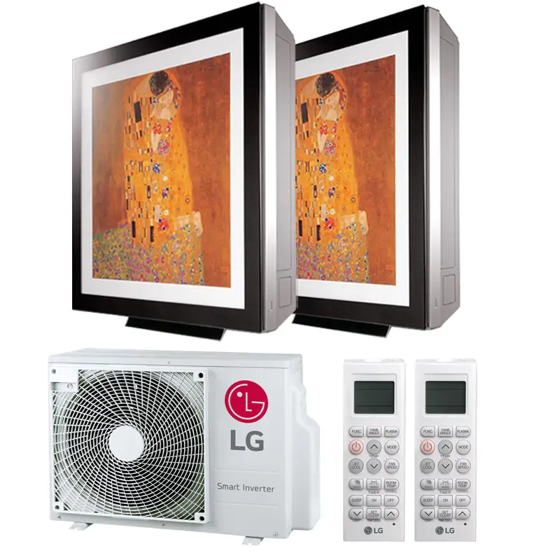 Air conditioner Dual Split LG ARTCOOL GALLERY 9000+9000BTU WIFI R32++/A+