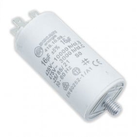 Capacitor Ducati 450V 16 UF with double Faston Tang 416109964.CU