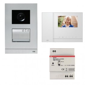 Abb colour videointercom kit with monitor and...