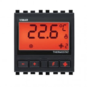 Vimar KNX termostato electrónico de habitación color Gris 20430