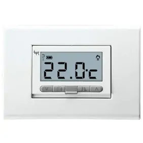 Built-in digital room thermostat BPT TA-350 White 69400010