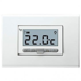 Thermostat d'ambiance numérique intégré BPT TA-350 Blanc 69400010