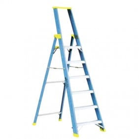 Double OEC Ladder with 5 Platform Steps N0ST0137