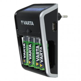 Incluye un cargador universal Varta para baterías recargables 57687101441