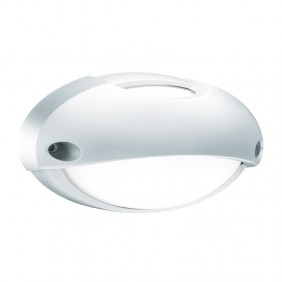 Lombardo Airy white oval ceiling light E27 IP54...