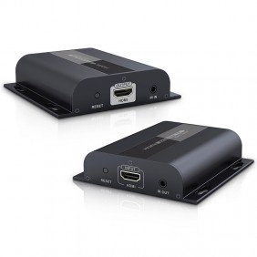 Pair Extender FTE to extend the length of HDMI...
