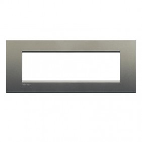 Bticino Livinglight plaque 7 modules carrée...