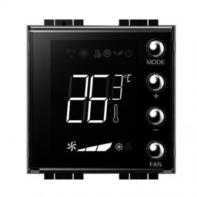 Bticino LivingLight recessed backlit thermostat...