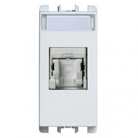 Simon Nea Data socket RJ45 category 6 1 module...