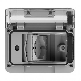 4Box WIDE IP55 RAL7035 Schuko socket with...