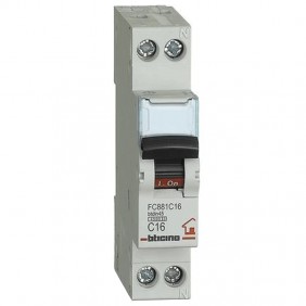 Bticino thermal-magnetic circuit breaker 16A...