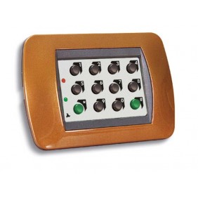 Flush-mounted electronic keypad for Bticino...