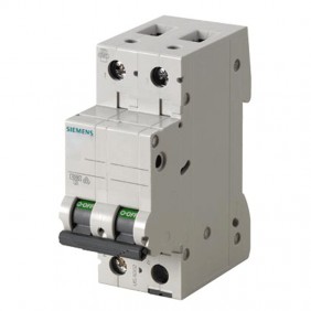 Interruttore magnetotermico Siemens 2P 10A...