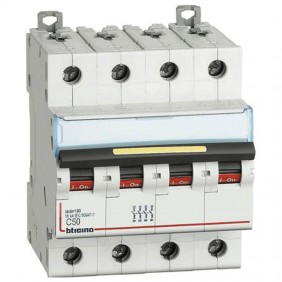 Bticino circuit breaker-4P C 50A 16kA 4 modules...